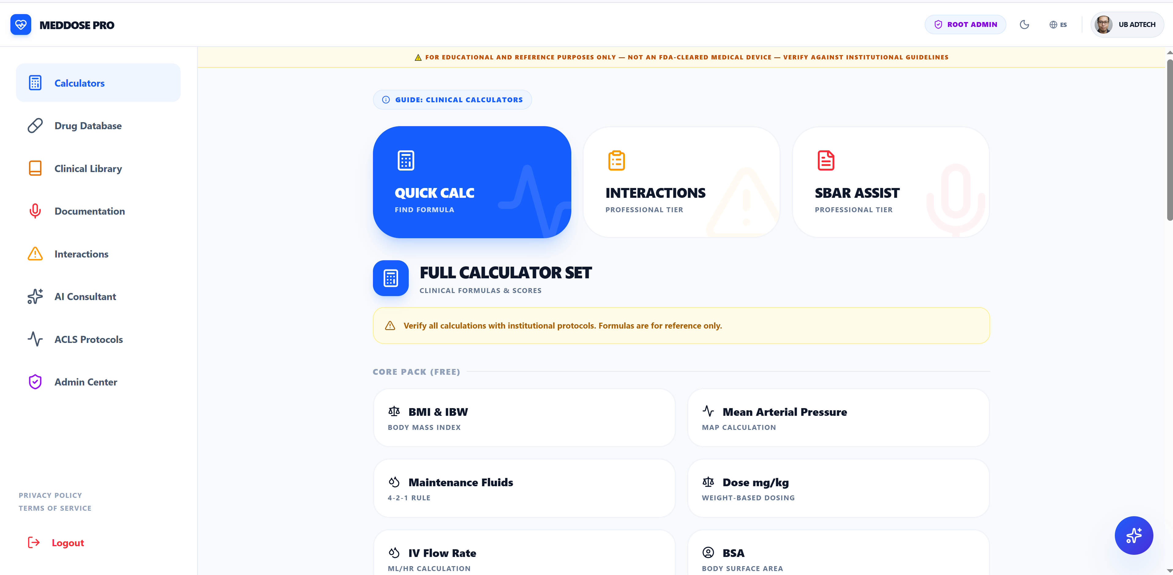 Medical Scribe & Calculators